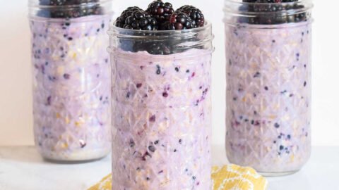 Blackberry Overnight Oats