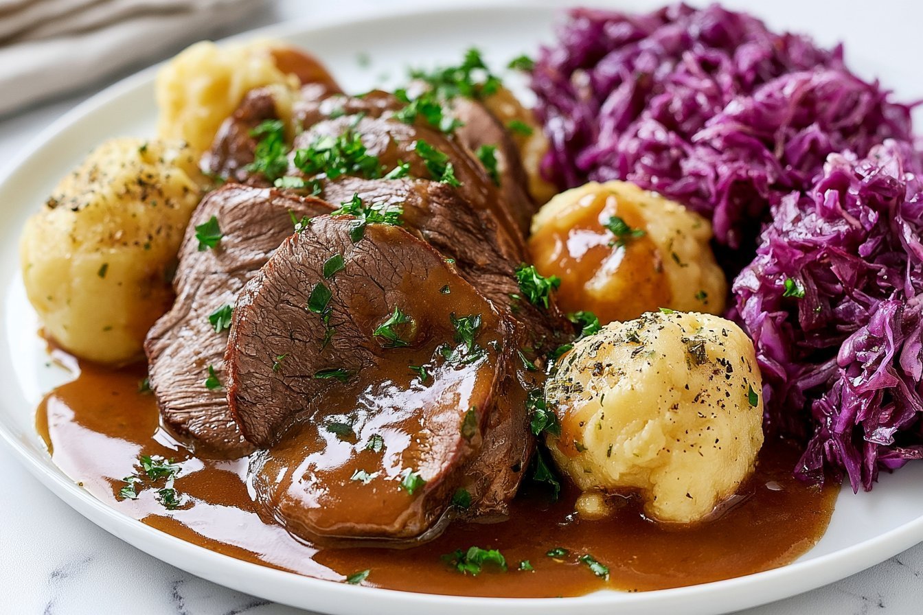 Cozy Sauerbraten With Beef