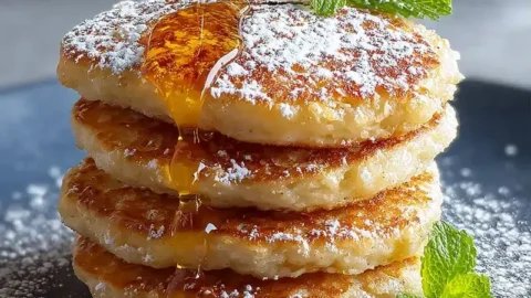 Fluffige Quark Haferflocken Taler
