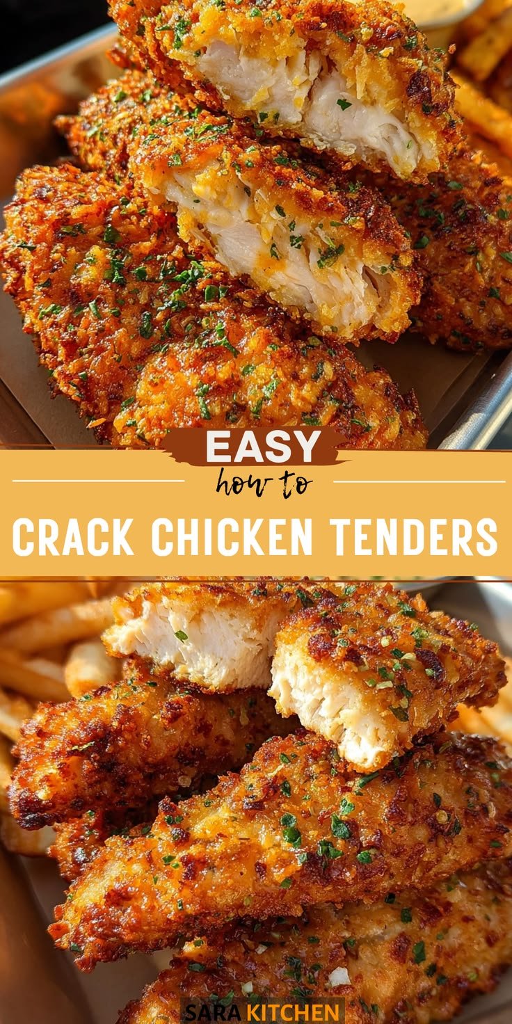 Crack Chicken Tenders Recipe For An Irresistible Family Favorite Meal Idea