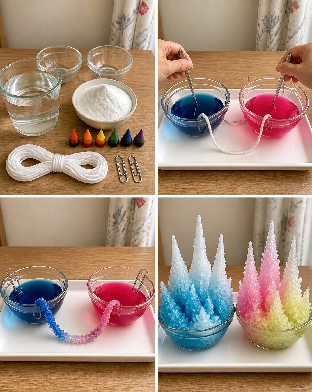 Baking Soda Crystals Transform Into Glassy Art 20 Baking Soda Crystals Transform Into Glassy Art