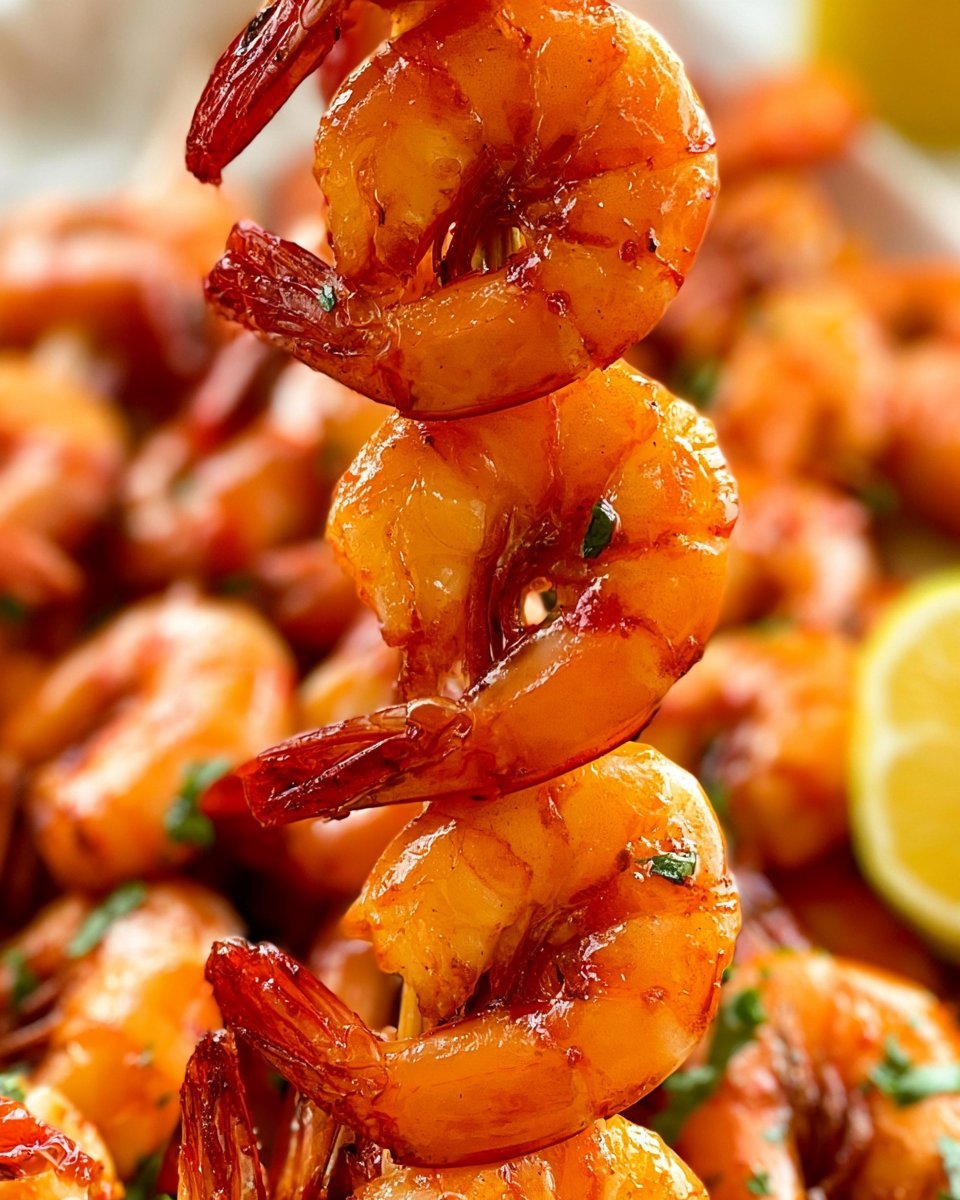 Chipotle Honey Grilled Shrimp Skewers