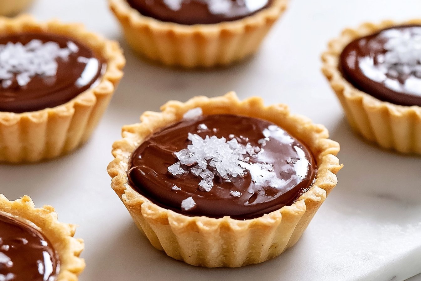 Decadent French Chocolate Tartlets