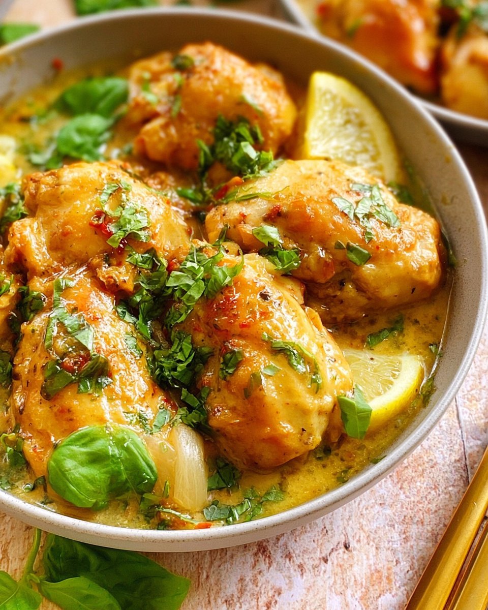 Lemon Basil Chicken