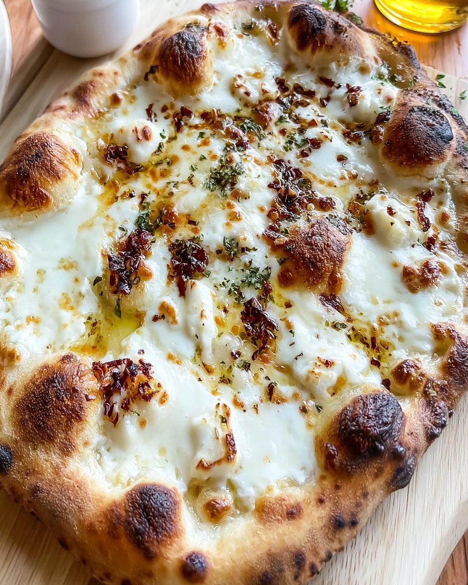 White Sauce Pizza