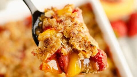 Strawberry Peach Crisp