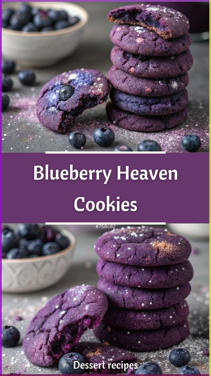 Blueberry Heaven Cookies
