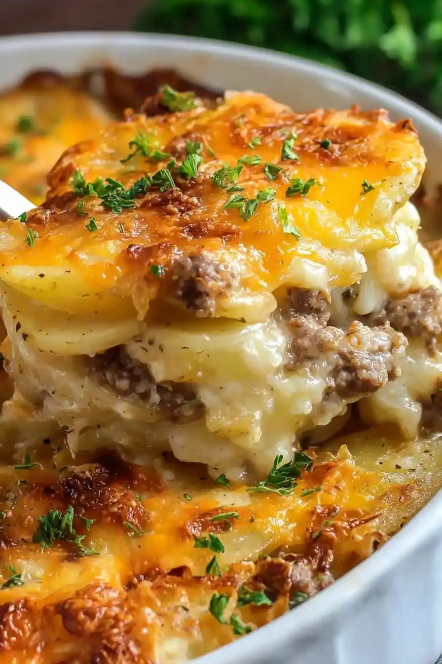 Hearty Beef and Potato Casserole