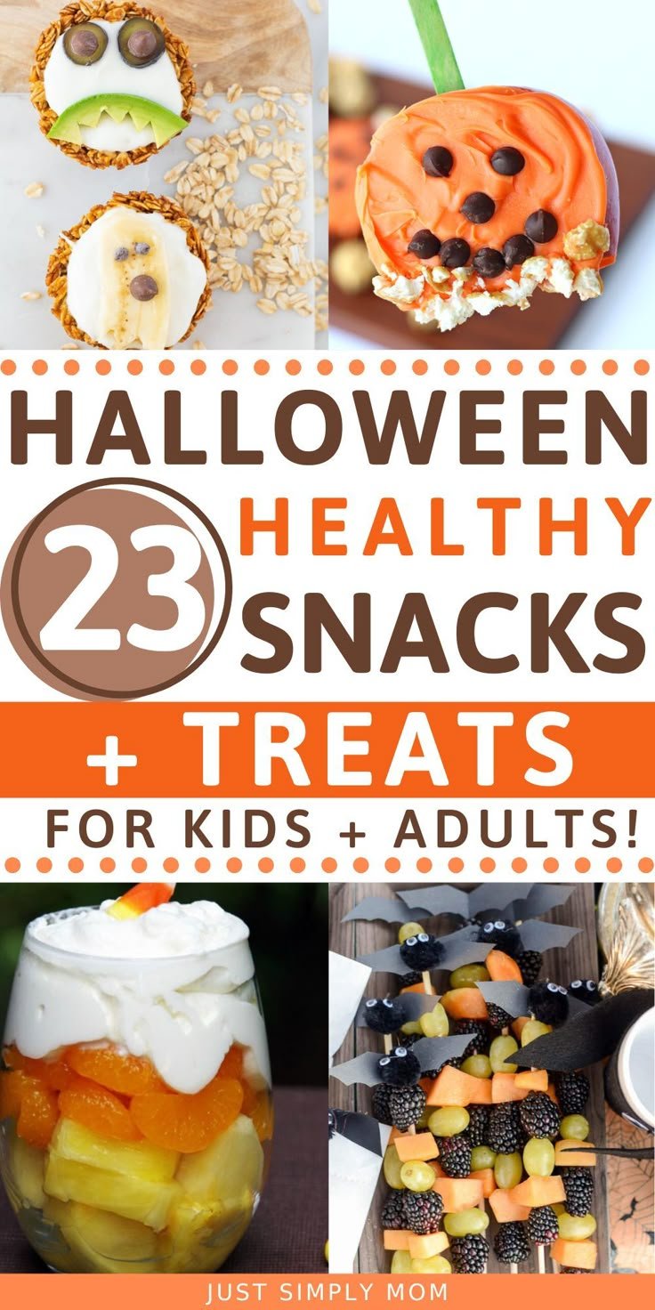 Healthy Halloween Snacks and Treats for Kids