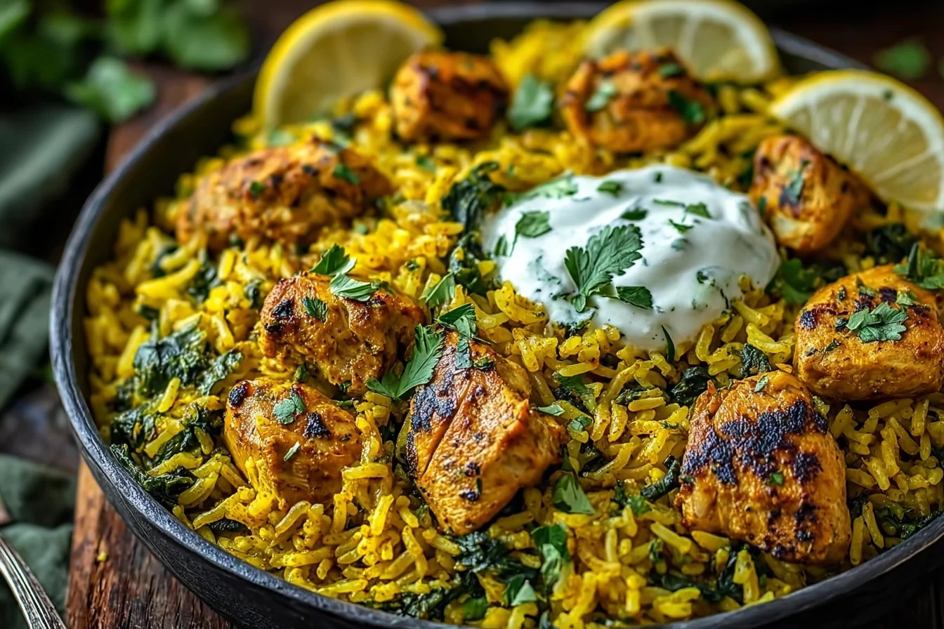 Anti-Inflammatory Turmeric Chicken & Rice