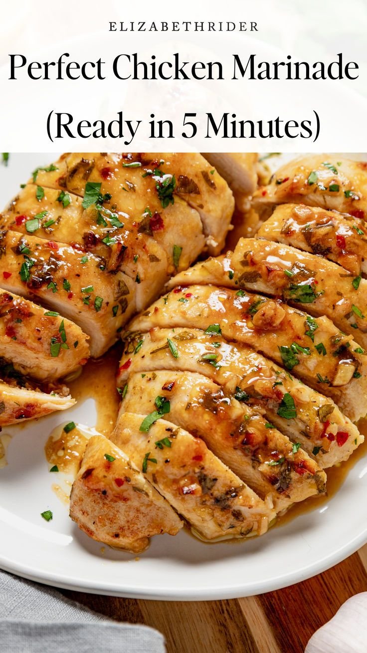 Perfect Chicken Marinade (Ready in 5 Minutes) | Chicken Marinade Recipes Easy