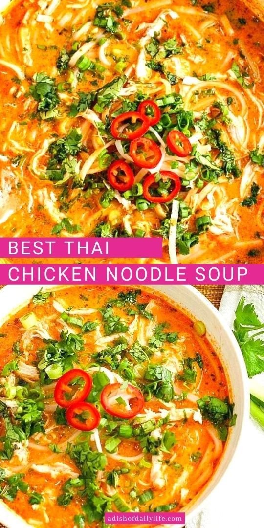 THAI CHICKEN NOODLE SOUP