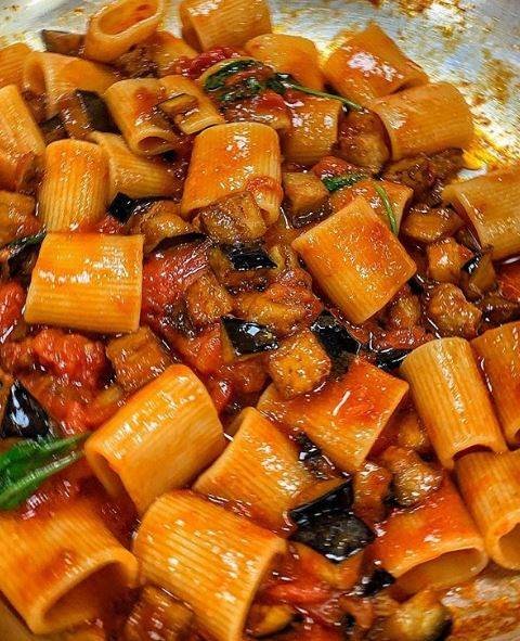 Mezze Maniche alla Norma