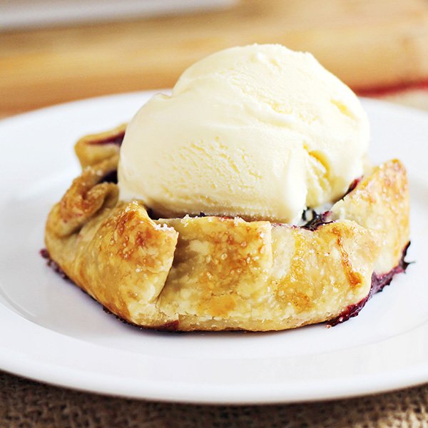 Mini Summer Berry Galettes