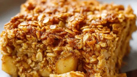 Amish-Style Apple and Cinnamon Baked Oatmeal