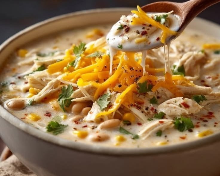 Flavorful White Chicken Chili