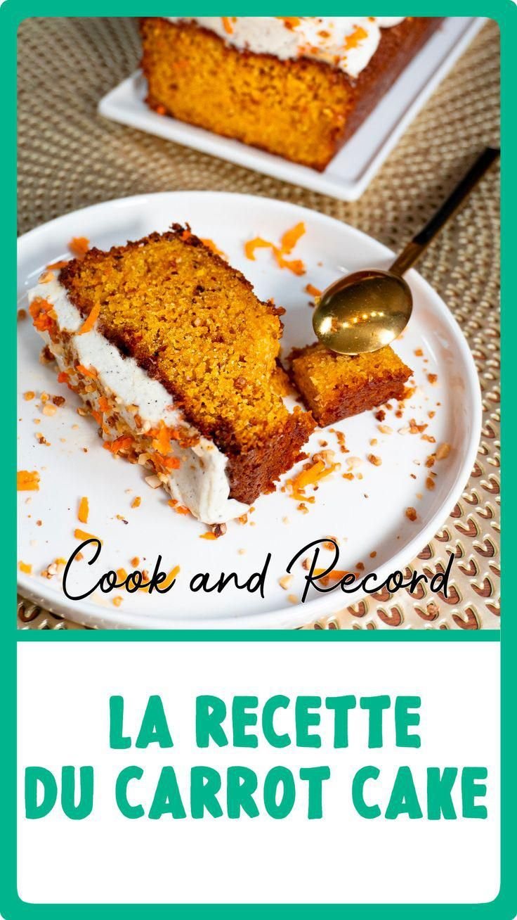 Recette du carrot cake