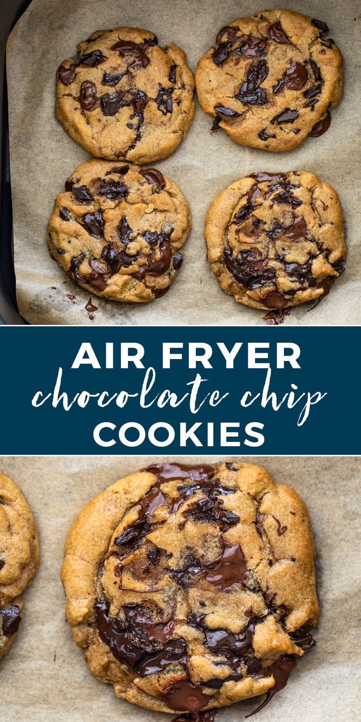 Air Fryer Chocolate Chip Cookies