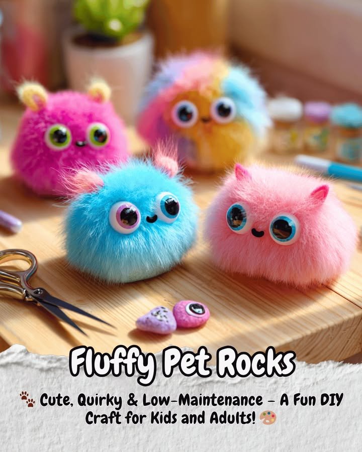 Piedras de Mascota Esponjosas