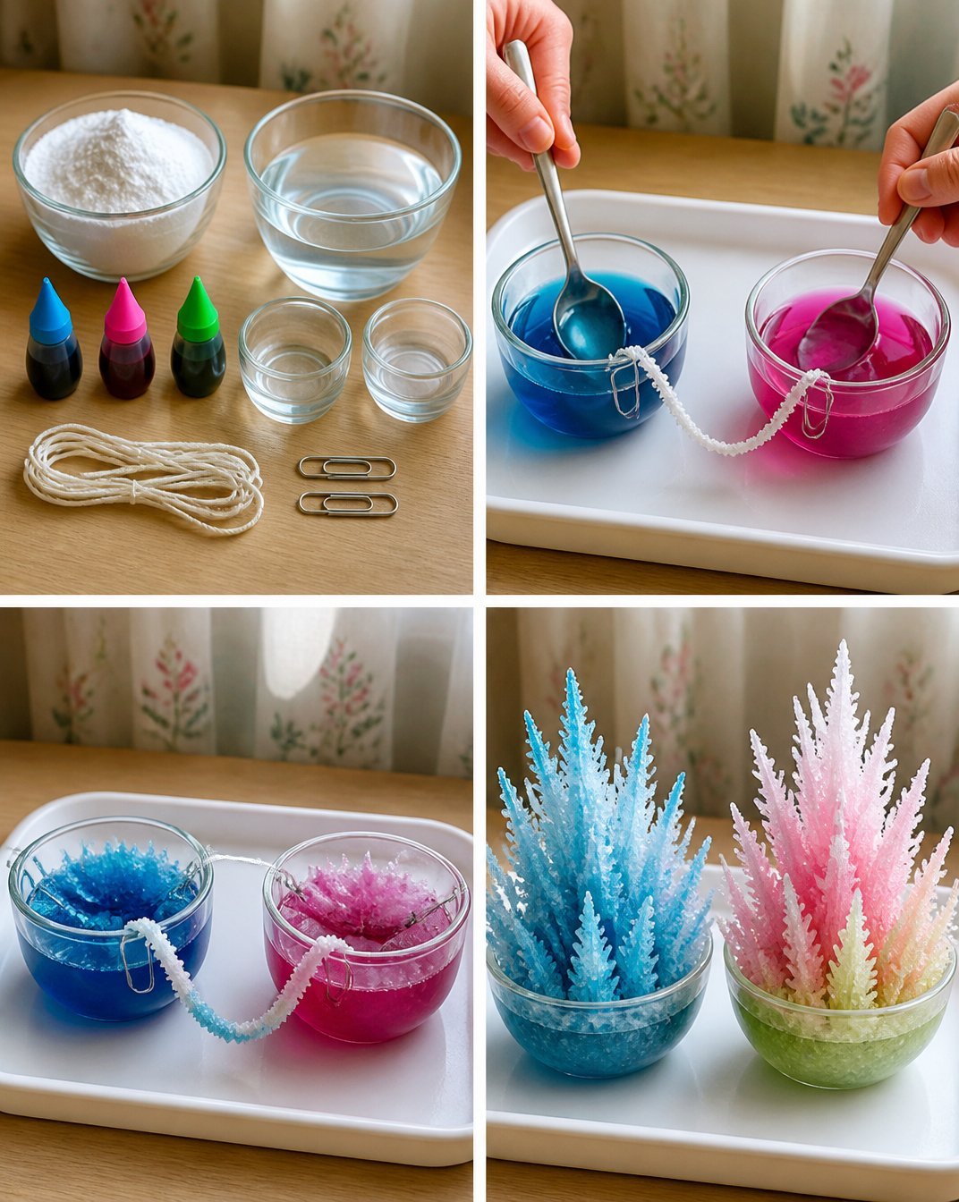 DIY Baking Soda Crystal Structures 18 DIY Baking Soda Crystal Structures