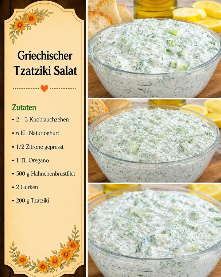 Tzatziki wie beim Griechen