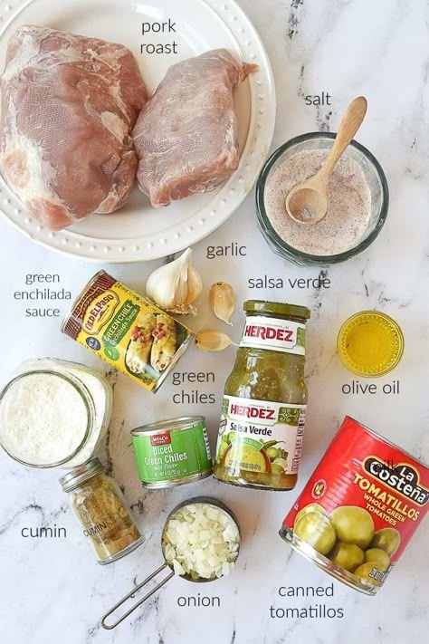Slow Cooker Pork Chili Verde