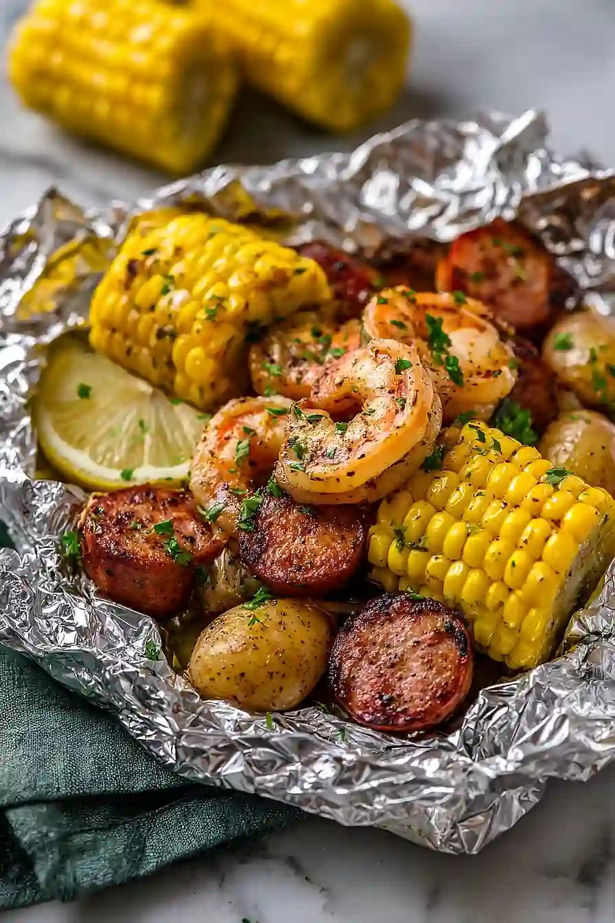 Spicy Grilled Shrimp in Foil - Moana's Kitchen