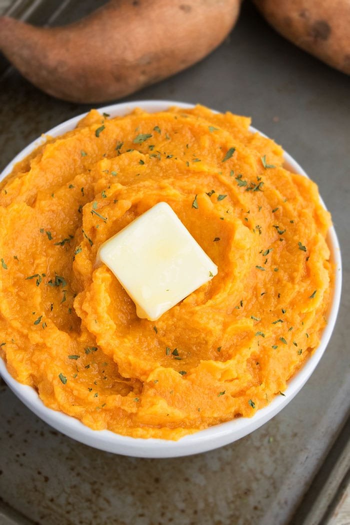 One Pot Mashed Sweet Potatoes Recipe