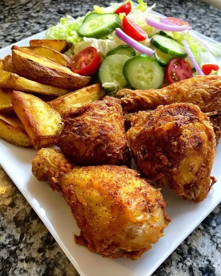 Crispy Fried Chicken Drumsticks