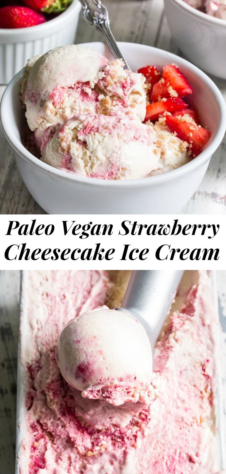 Healthy Strawberry Ice Cream Ideas