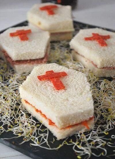 Coffin sandwiches