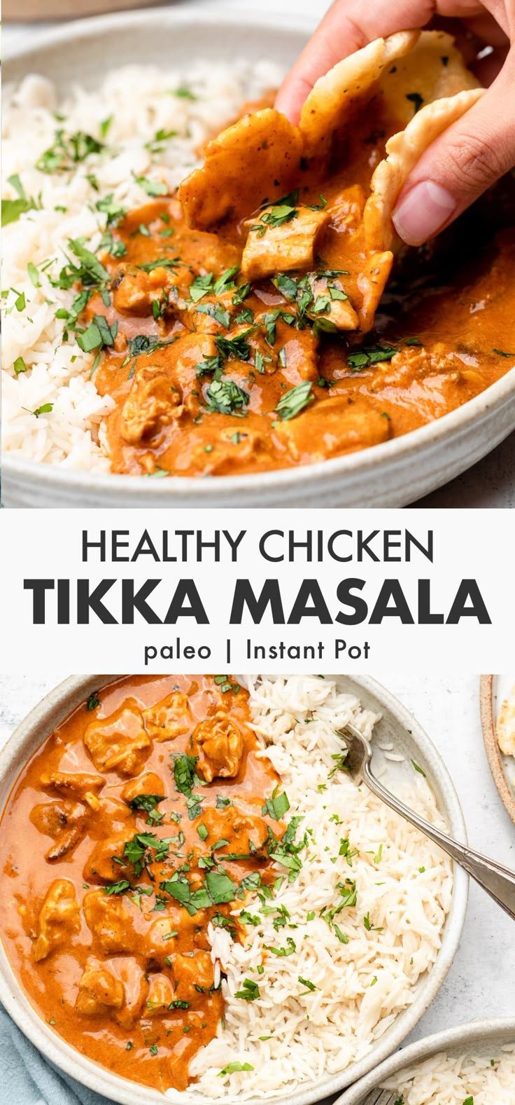 Healthy Chicken Tikka Masala Recipe | Healthy indian chicken recipe, Healthy chicken tikka masala instant pot, Low fodmap tikka masala