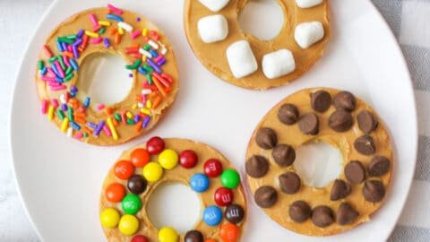 No Bake Apple Donuts