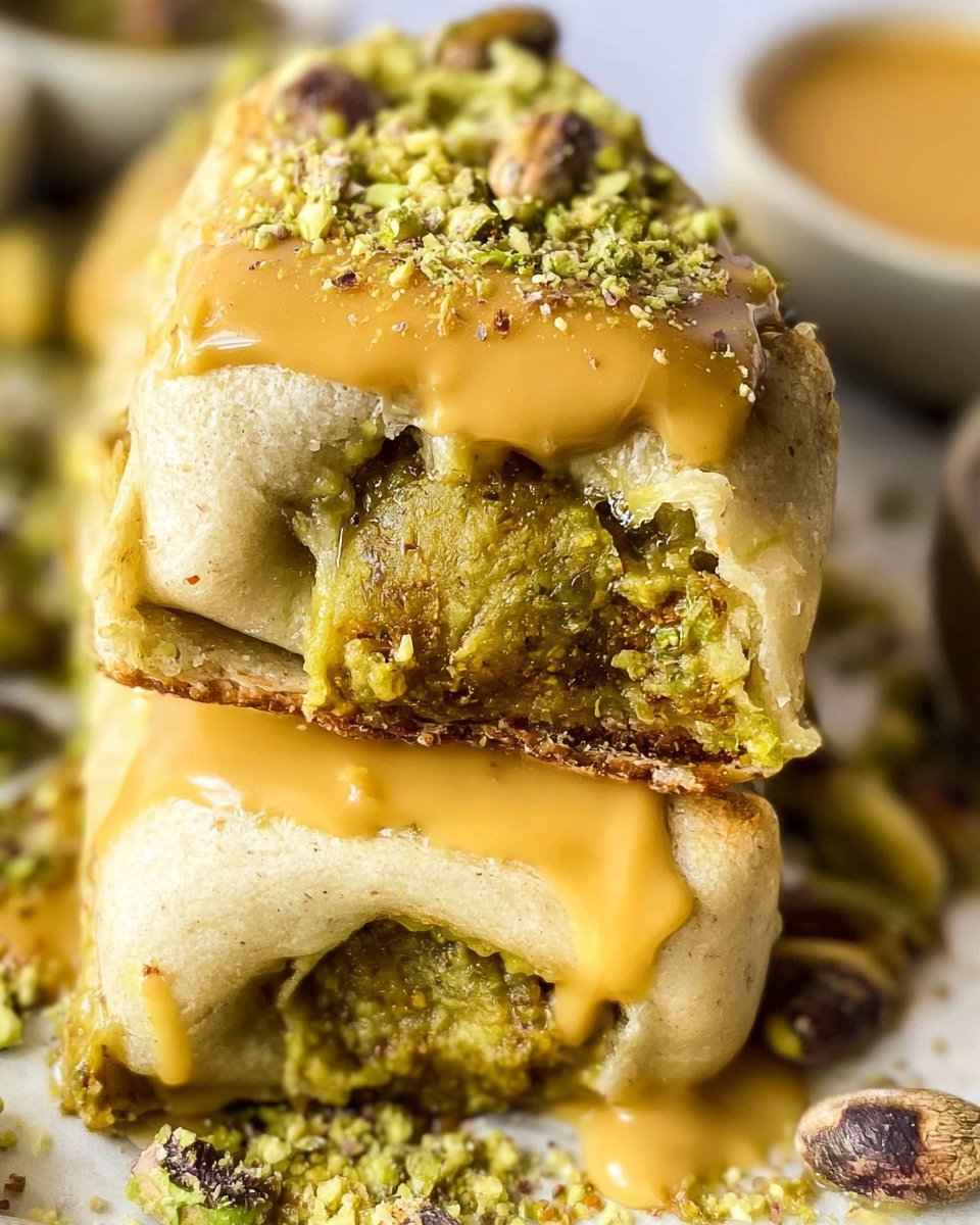 Pistachio Rolls