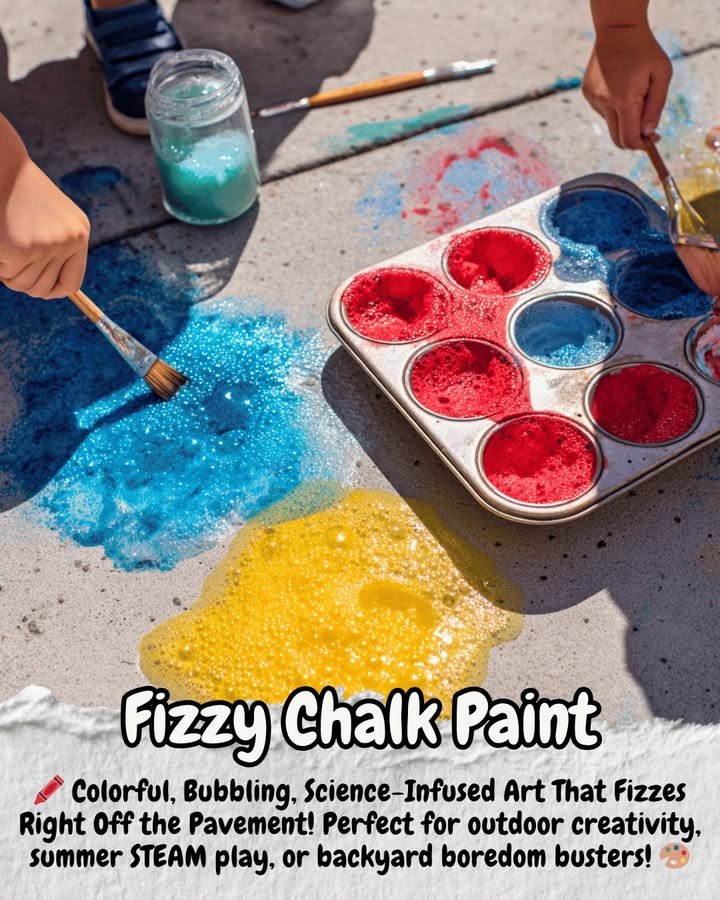 Pintura de Tiza Efervescente