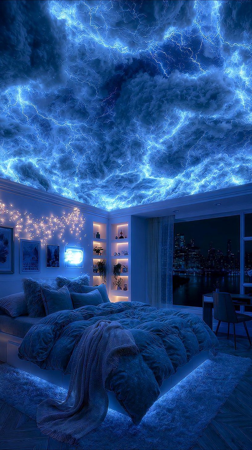 Sleeping Beneath Blue Clouds