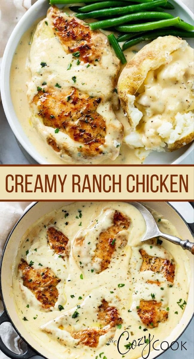 Creamy ranch chicken