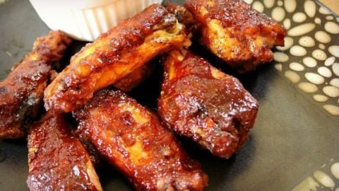 Slow Cooker Barbecue Chicken Wings