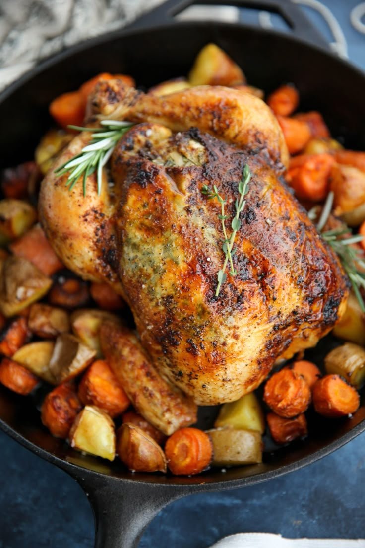 Back to Basics: Roasted Whole Chicken - PaleOMG
