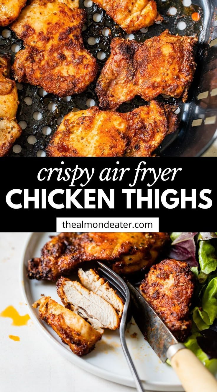 Air Fryer Chicken Thighs (boneless)
