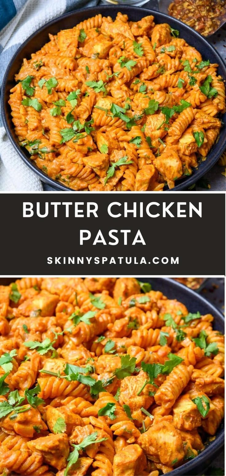 Butter Chicken Pasta – Skinny Spatula