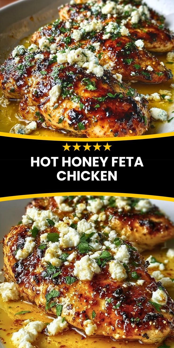 Hot Honey Feta Chicken