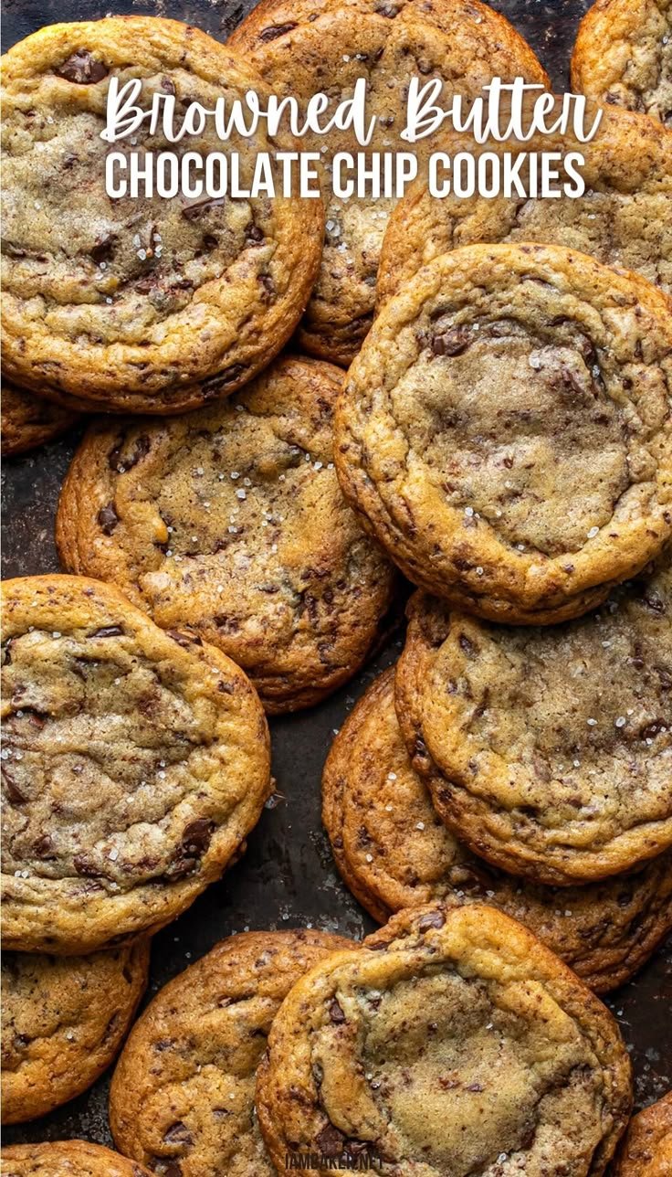 Caramelized Butter Chocolate Chip Cookies