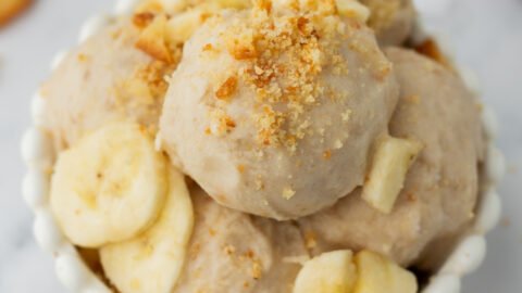 Banana Cream Pie Ninja Creami Protein Ice Cream