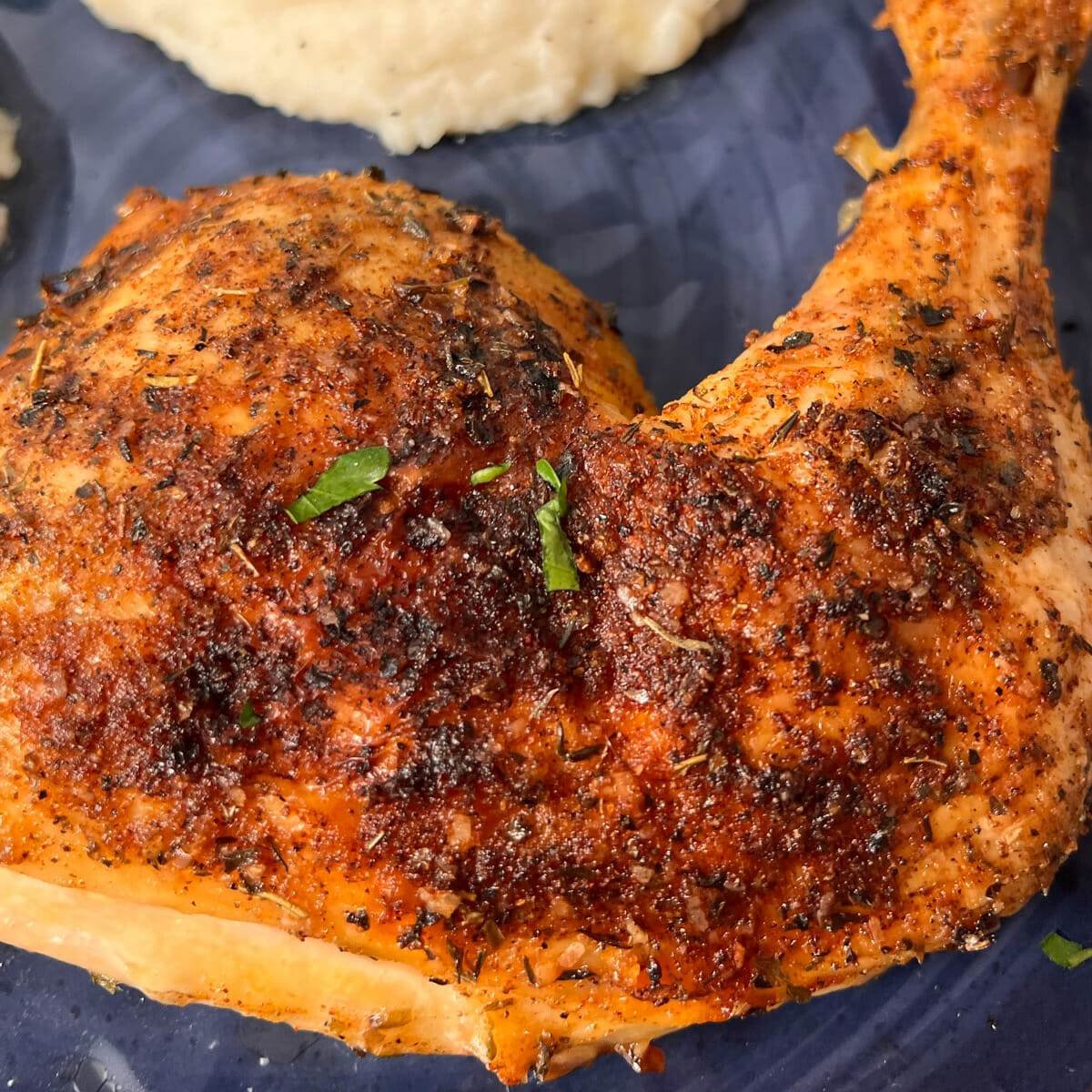 Best Damn Oven Baked Chicken Quarters