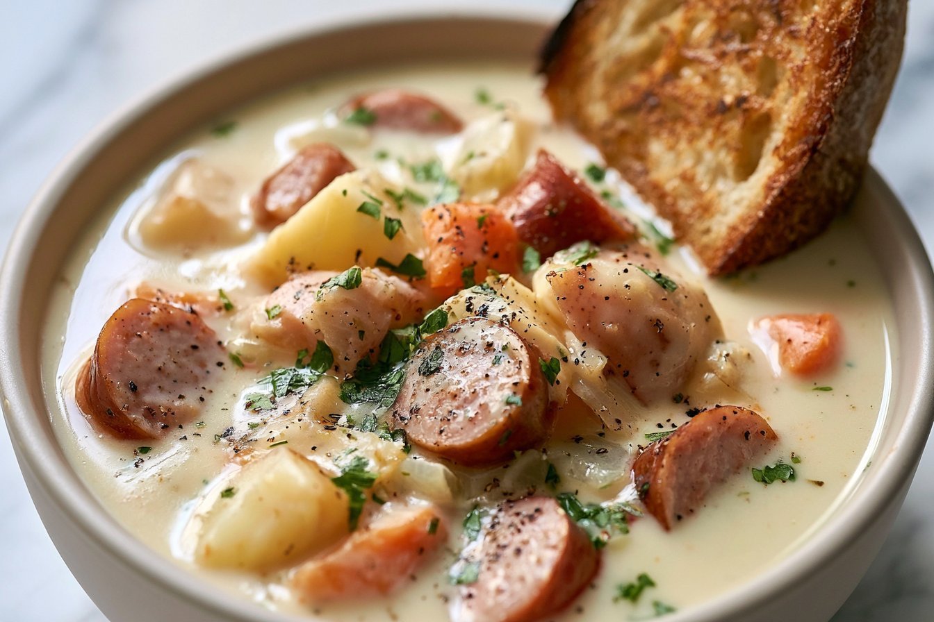 Creamy German Potato Soup