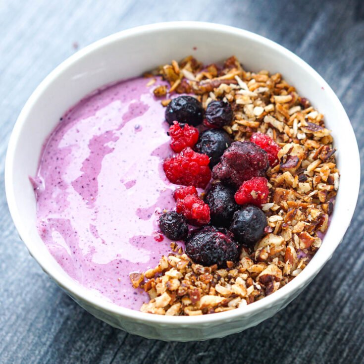 Berry Whipped Cottage Cheese Breakfast Bowl