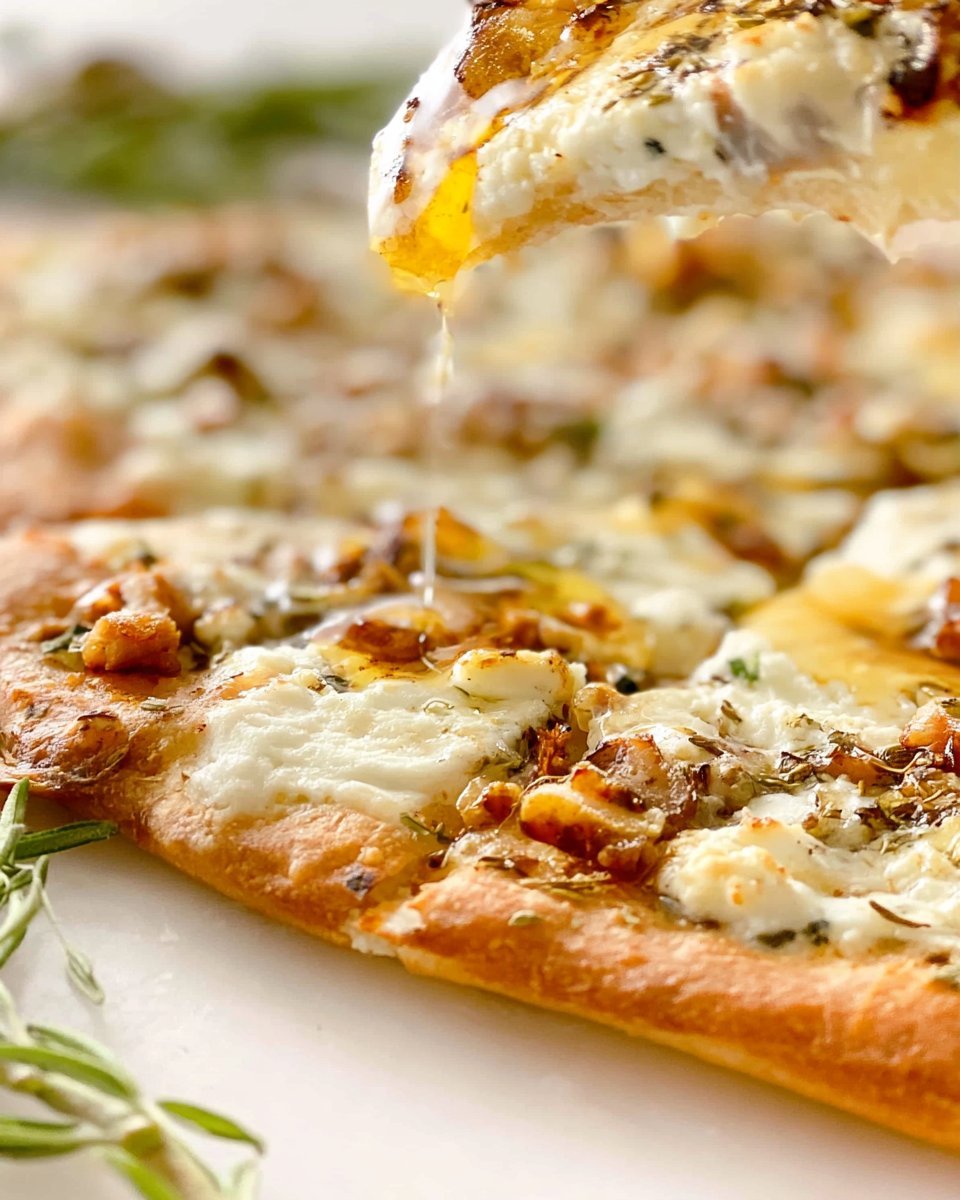 Honey Goat Cheese Pizza