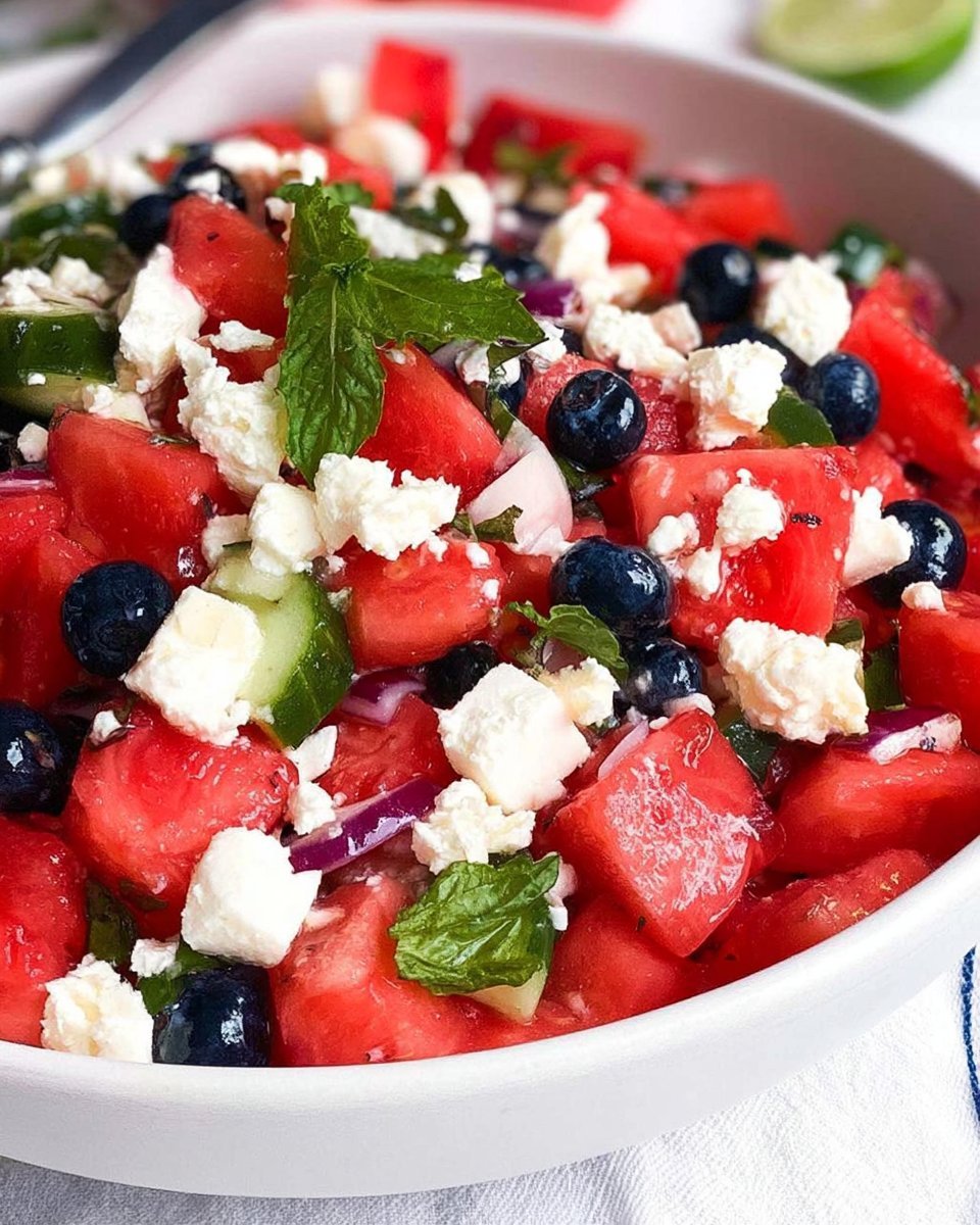 Watermelon Feta Salad