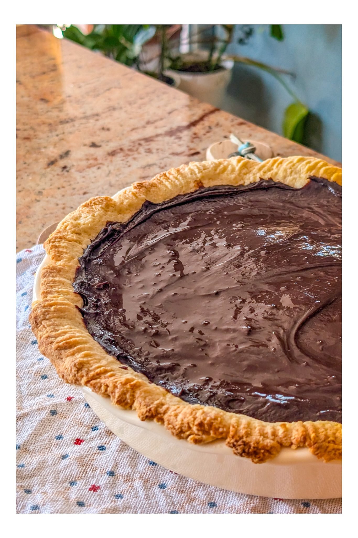 Granny’s Cocoa Cream Pie
